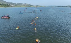万博:“乡村铁三赛”带来山乡新貌